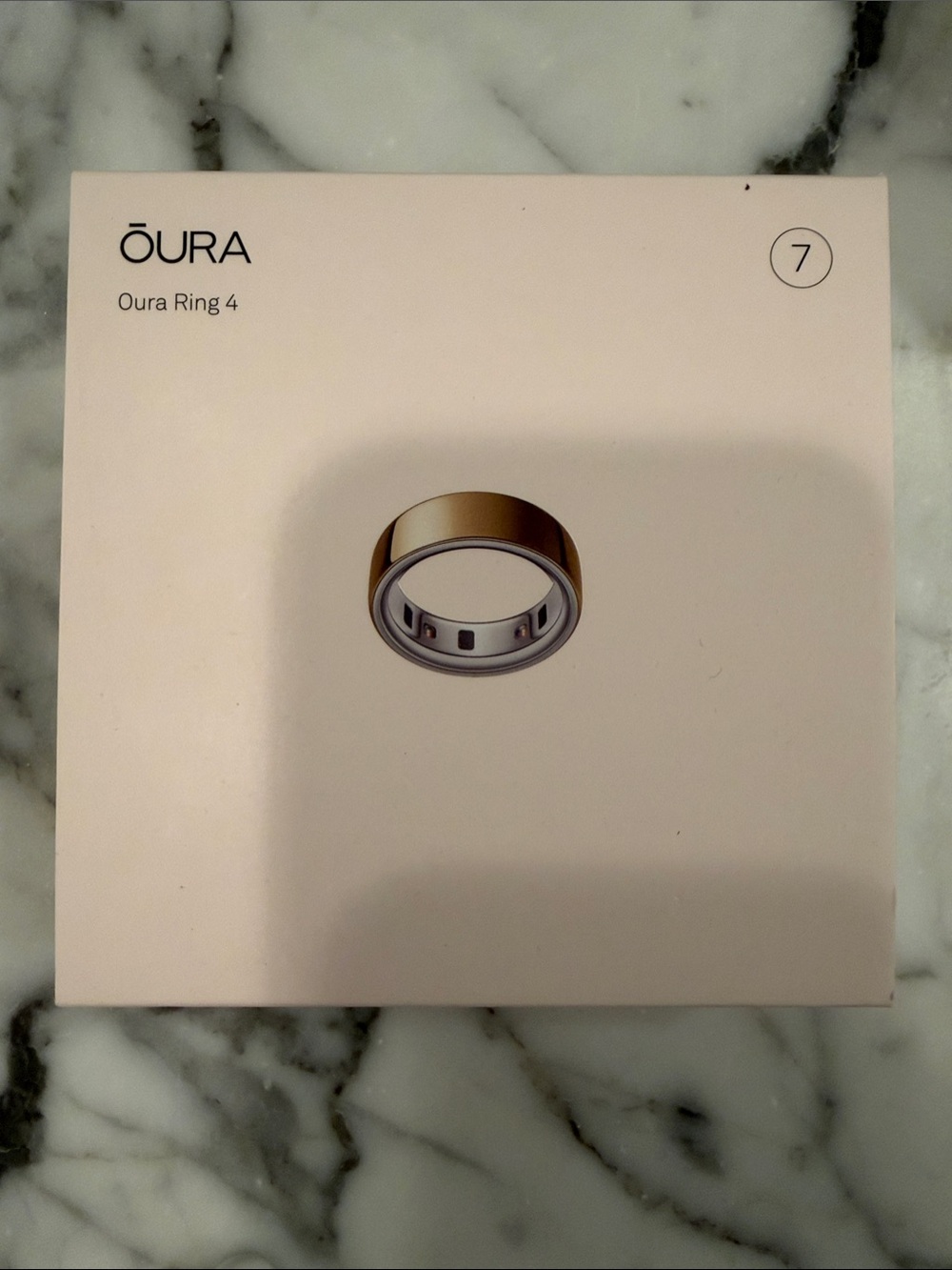 Oura Ring 4 Gold Women’s Size 7